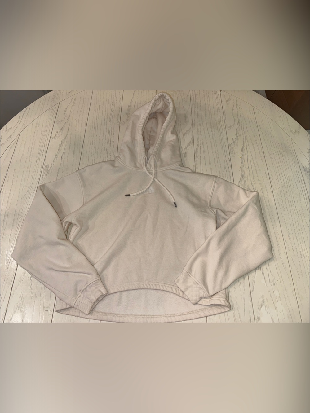 The North Face Cream Hoodie Sweatshirt